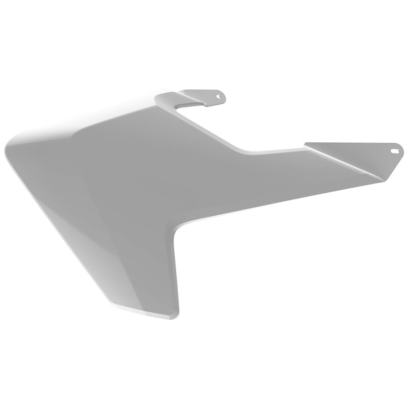 POLISPORT RADIATOR SCOOPS HUSQVARNA (WHITE) White - Driven Powersports
