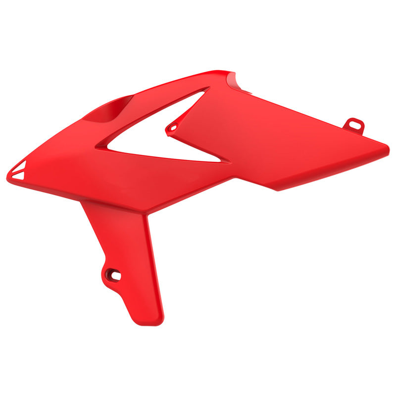 POLISPORT RADIATOR SCOOPS BETA (RED) Red - Driven Powersports