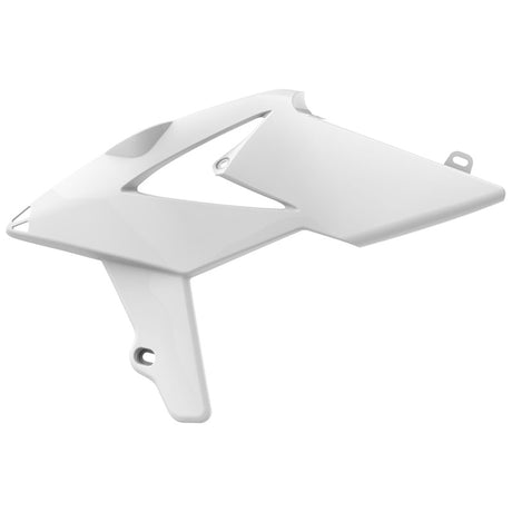 POLISPORT RADIATOR SCOOPS BETA (WHITE) White - Driven Powersports