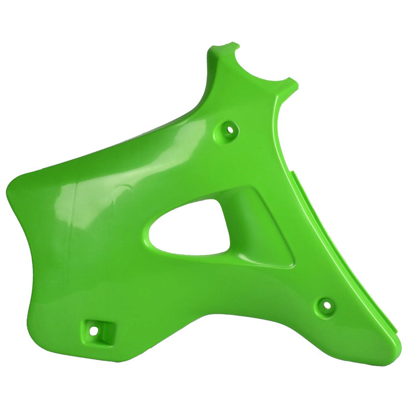 POLISPORT RADIATOR SCOOPS Green - Driven Powersports