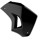 POLISPORT RIGHT RADIATOR SCOOPS KAWASAKI (BLACK) Black - Driven Powersports