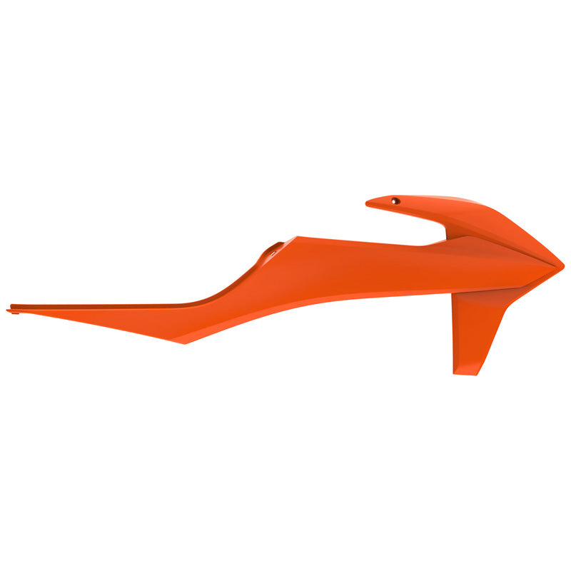 POLISPORT RADIATOR SCOOPS KTM (ORANGE/BLUE) Orange - Driven Powersports