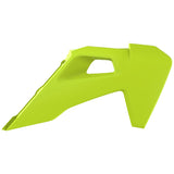 POLISPORT RADIATOR SCOOPS Yellow - Driven Powersports