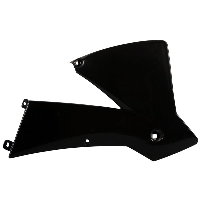 POLISPORT RADIATOR SCOOPS Black - Driven Powersports