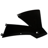 POLISPORT RADIATOR SCOOPS Black - Driven Powersports