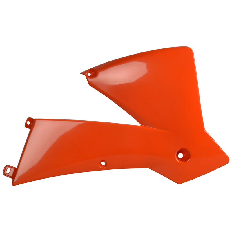 POLISPORT RADIATOR SCOOPS KTM (ORANGE) Orange - Driven Powersports