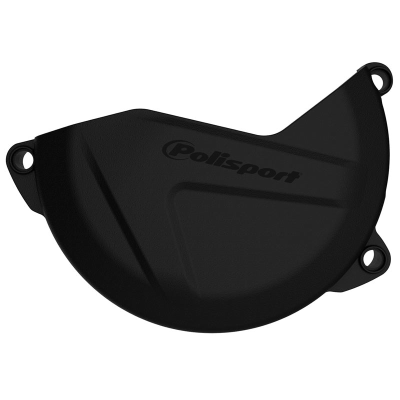 POLISPORT CLUTCH COVER PROTECTOR KAWASAKI (BLACK) Black - Driven Powersports