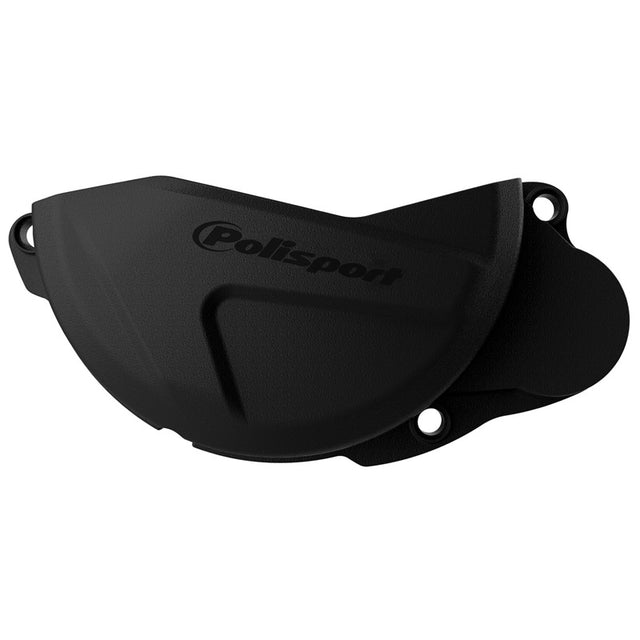 POLISPORT CLUTCH COVER PROTECTOR HONDA (BLACK) Black - Driven Powersports