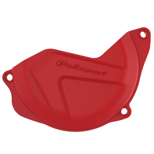 POLISPORT CLUTCH COVER PROTECTOR HONDA (RED) Red - Driven Powersports