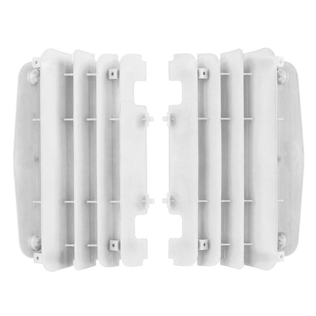 POLISPORT RADIATOR LOUVERS YAMAHA (WHITE) White - Driven Powersports