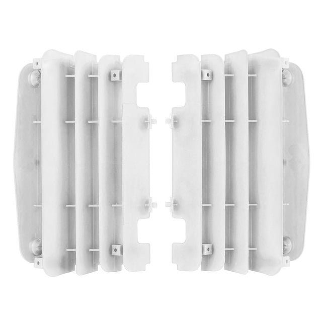 POLISPORT RADIATOR LOUVERS YAMAHA (WHITE) White - Driven Powersports