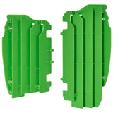POLISPORT RADIATOR LOUVERS KAWASAKI (VERT) Green - Driven Powersports