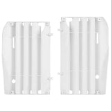 POLISPORT RADIATOR LOUVERS HONDA (WHITE) White - Driven Powersports