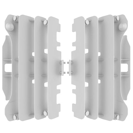 POLISPORT RADIATOR LOUVERS YAMAHA (WHITE) White - Driven Powersports