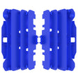 POLISPORT RADIATOR LOUVERS YAMAHA (BLUE) Blue - Driven Powersports