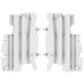 POLISPORT RADIATOR LOUVERS HONDA (WHITE) White - Driven Powersports