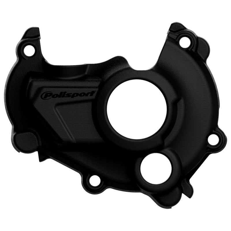 POLISPORT IGNITION COVER PROTECTOR YAMAHA (BLACK) Black - Driven Powersports