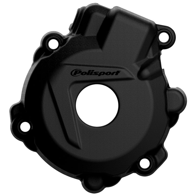 POLISPORT IGNITION COVER PROTECTOR HUSQVARNA (BLACK) Black - Driven Powersports