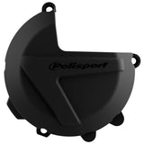 POLISPORT CLUTCH COVER PROTECTOR HUSQ/KTM (BLACK) Black - Driven Powersports