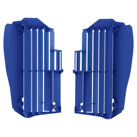 POLISPORT RADIATOR LOUVERS YAMAHA (BLUE) Blue - Driven Powersports