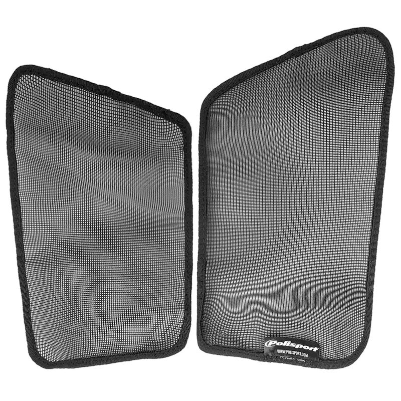 POLISPORT RADIATOR LOUVERS HONDA Black - Driven Powersports
