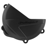 POLISPORT CLUTCH COVER PROTECTOR HONDA (BLACK) Black - Driven Powersports