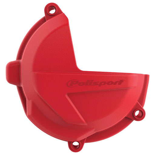 POLISPORT CLUTCH COVER PROTECTOR BETA (RED) Red - Driven Powersports