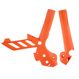POLISPORT FRAME PROTECTORS Orange - Driven Powersports