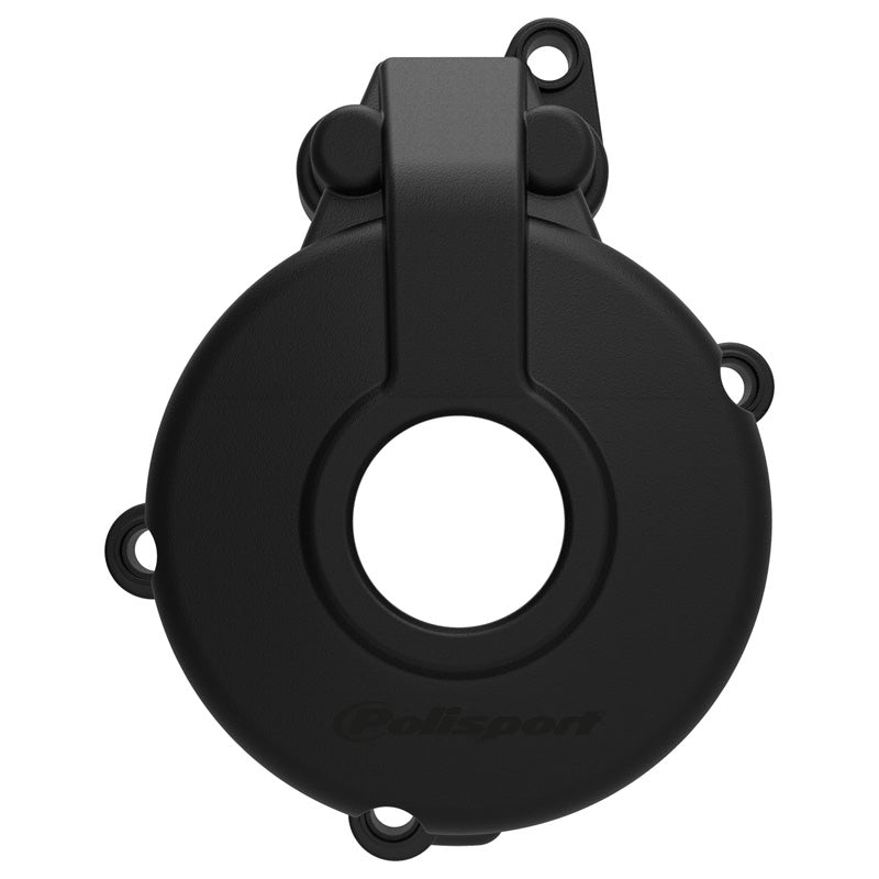 POLISPORT IGNITION COVER PROTECTOR SHERCO (BLACK) Black - Driven Powersports