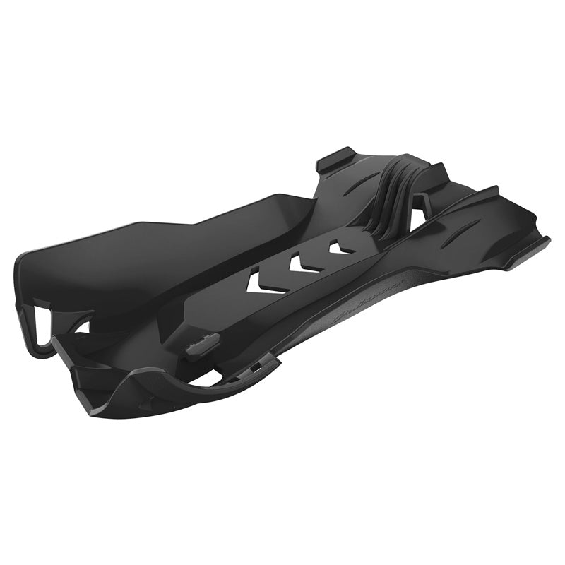 POLISPORT FORTRESS SKID PLATE HUSQ/KTM (BLACK) Black - Driven Powersports