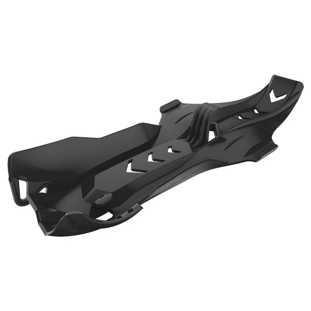 POLISPORT FORTRESS SKID PLATE HUSQ/KTM (BLACK) Black - Driven Powersports