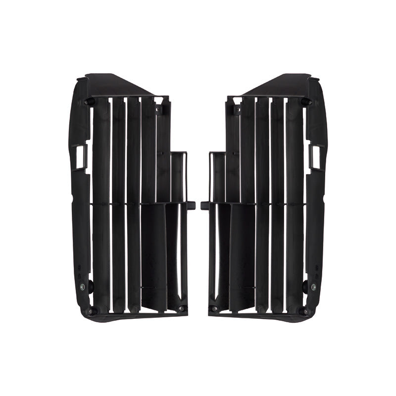 POLISPORT RADIATOR LOUVERS YAMAHA (BLACK) - Driven Powersports