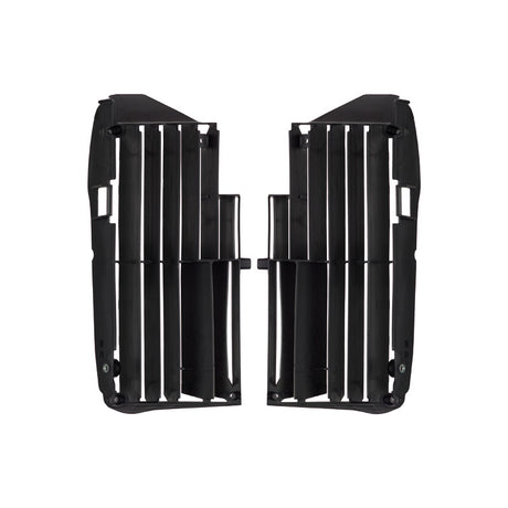 POLISPORT RADIATOR LOUVERS YAMAHA (BLACK) - Driven Powersports
