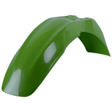 POLISPORT FRONT FENDER KAWASAKI (GREEN) Green - Driven Powersports