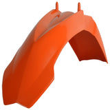 POLISPORT FRONT FENDER KTM 11-12 (ORANGE) Orange - Driven Powersports