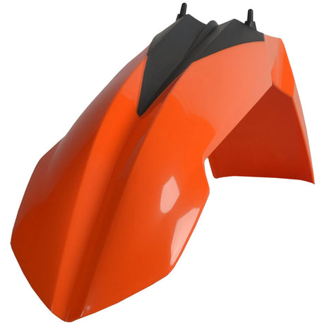POLISPORT FRONT FENDER KTM (ORANGE) Orange - Driven Powersports