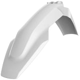 POLISPORT FRONT FENDER HUSQVARNA (WHITE) White - Driven Powersports