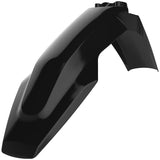POLISPORT FRONT FENDER HUSQVARNA (BLACK) Black - Driven Powersports
