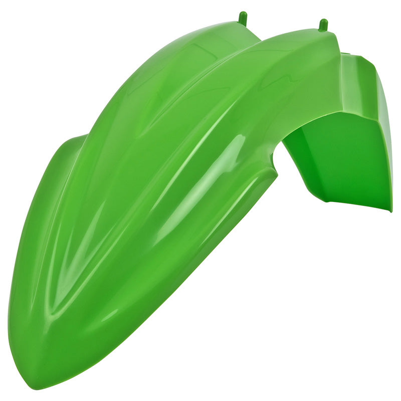 POLISPORT FRONT FENDER KAWASAKI (GREEN) Green - Driven Powersports