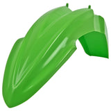 POLISPORT FRONT FENDER KAWASAKI (GREEN) Green - Driven Powersports