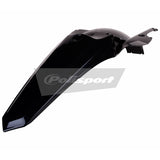 POLISPORT REAR FENDER YAMAHA (BLACK) Black - Driven Powersports