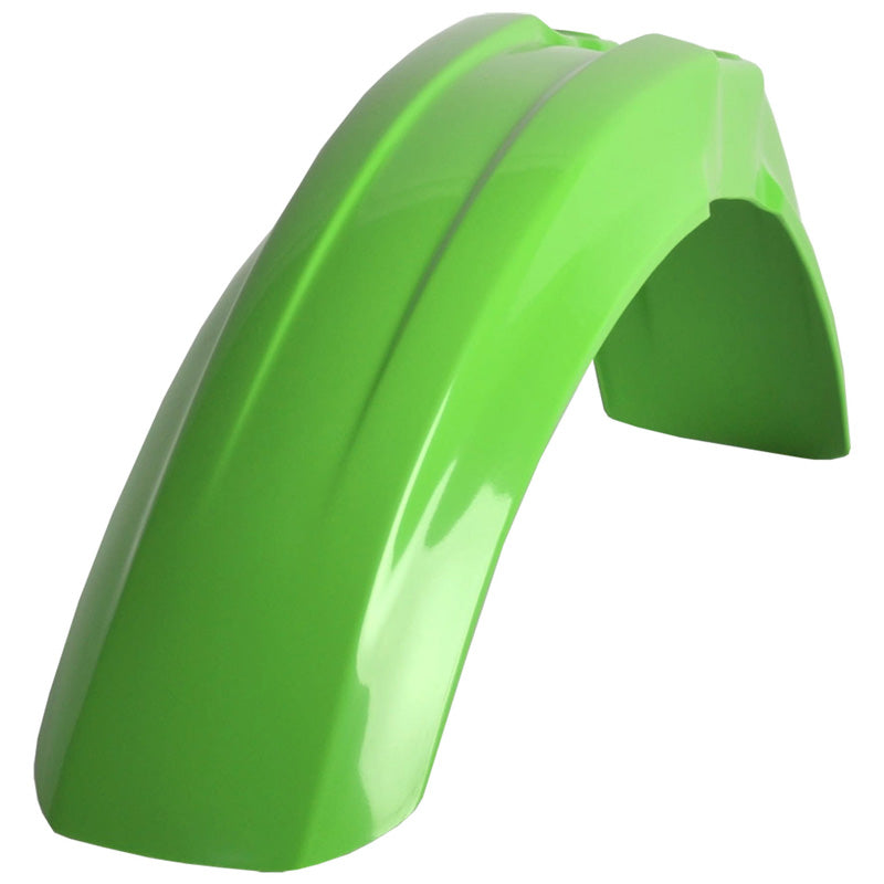 POLISPORT FRONT FENDER Green - Driven Powersports