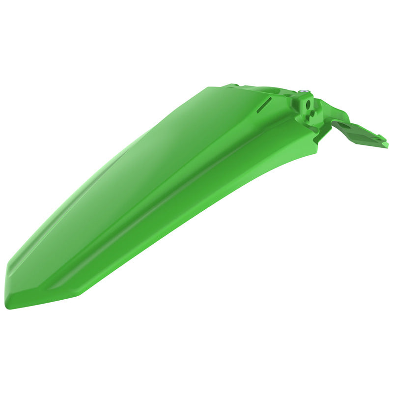 POLISPORT REAR FENDER KAWASAKI (GREEN) Green - Driven Powersports