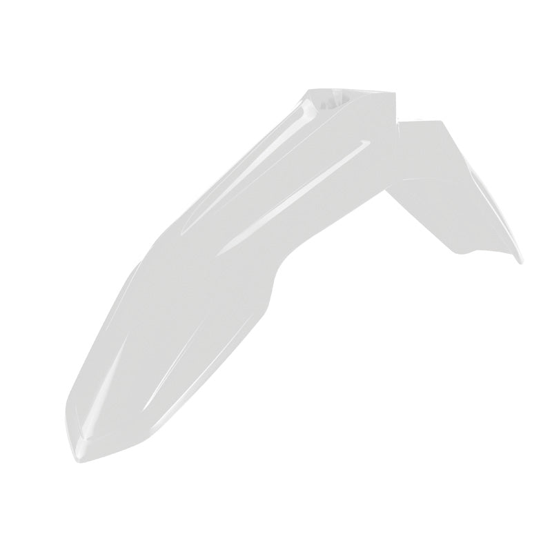 POLISPORT FRONT FENDER SHERCO (WHITE) - Driven Powersports