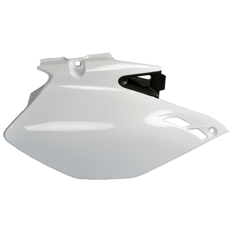 POLISPORT SIDE PANELS YAMAHA (WHITE/BLACK) - Driven Powersports