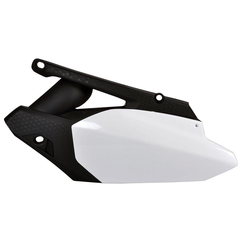 POLISPORT SIDE PANELS YAMAHA (WHITE/BLACK) Black/White - Driven Powersports