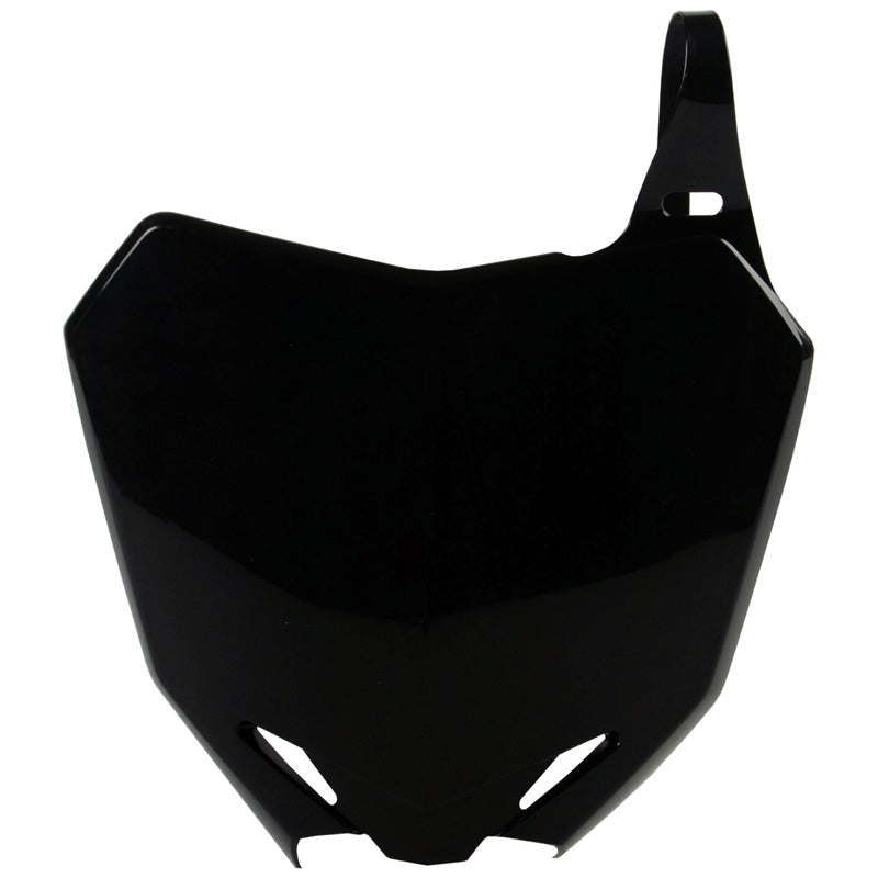 POLISPORT NUMBER PLATE SUZUKI (BLACK) Black - Driven Powersports