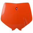 POLISPORT NUMBER PLATE KTM 01-02 (ORANGE) Orange - Driven Powersports