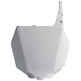 POLISPORT NUMBER PLATE SUZUKI (WHITE) White - Driven Powersports