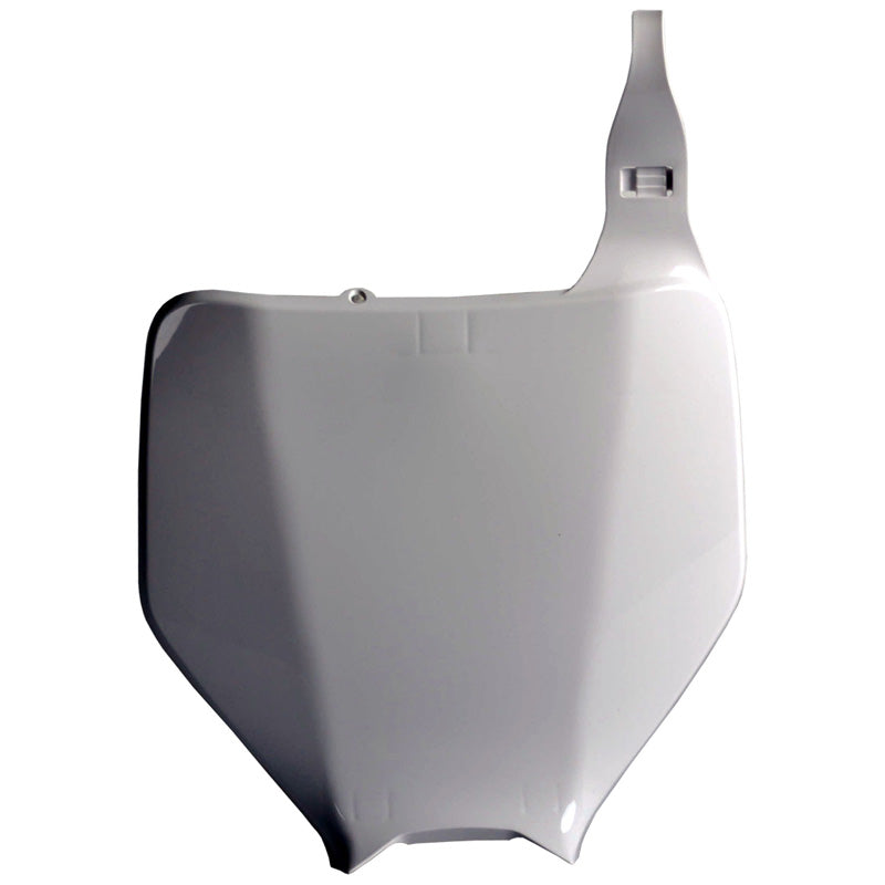 POLISPORT NUMBER PLATE SUZUKI (WHITE) White - Driven Powersports